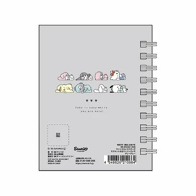 SANRIO© Character Spiral Notebook (Japan Edition)