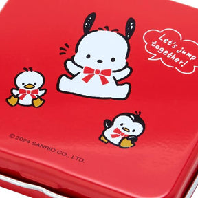 SANRIO© Pochacco Square Iron Box Note Paper 60 Pieces (Japan Edition)