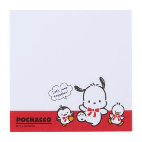 SANRIO© Pochacco Square Iron Box Note Paper 60 Pieces (Japan Edition)