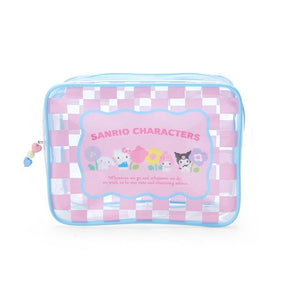 SANRIO© Transparent Square Cosmetic Bag (Japan Limited Edition)