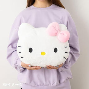 SANRIO© Character Face-shaped Cushion Small Size (Japan Limited Edition)