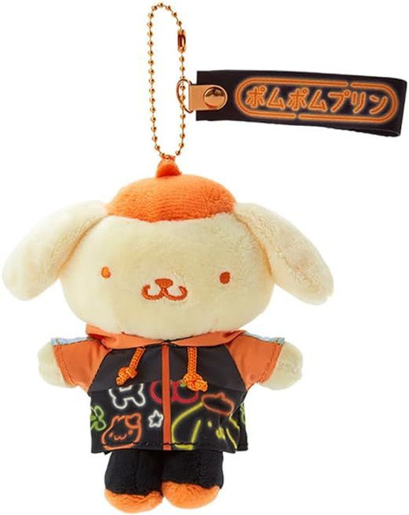 SANRIO© Neon Hoodie Hanging Plush (Japan Limited Edition)