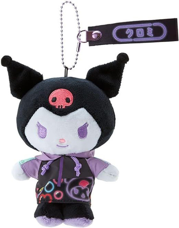 SANRIO© Neon Hoodie Hanging Plush (Japan Limited Edition)