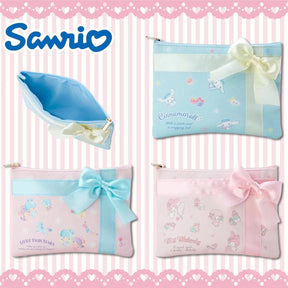 SANRIO© Flat Pouch with Bow