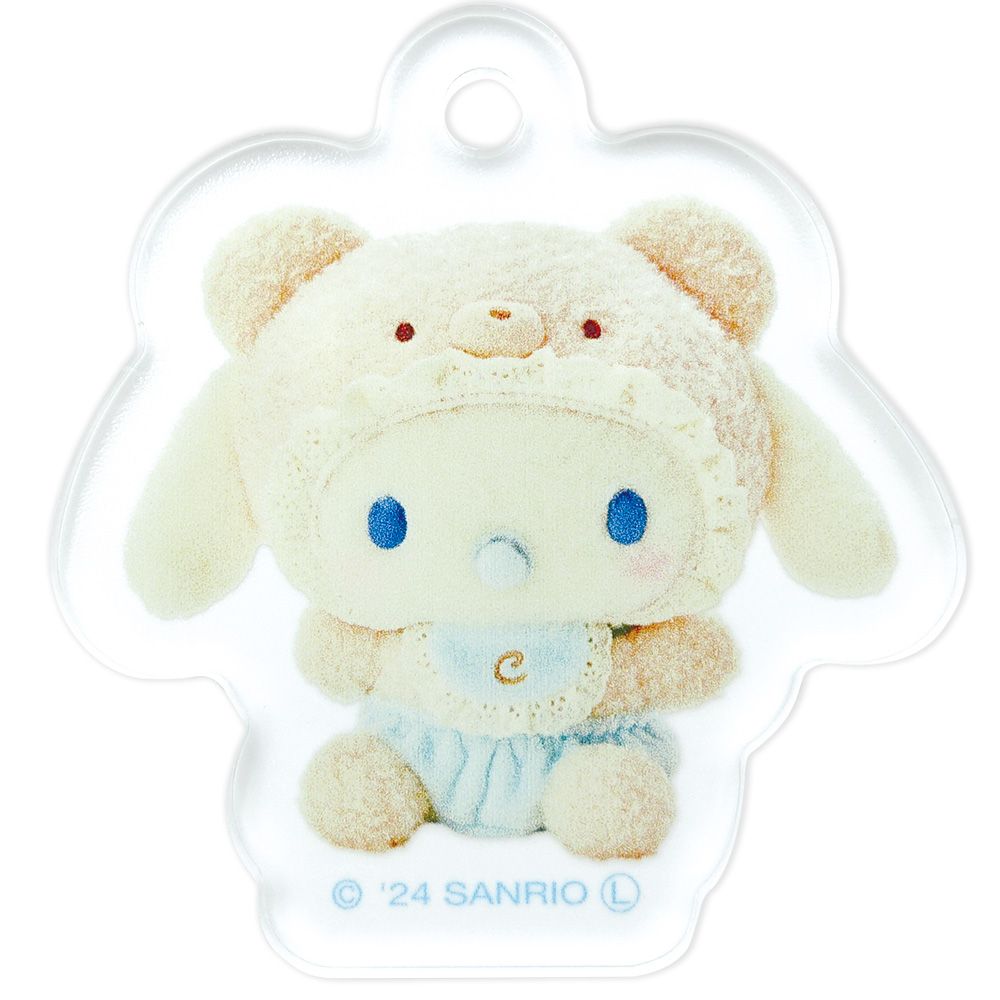 SANRIO© Character Puff Ball Key Holder (Japan Edition)