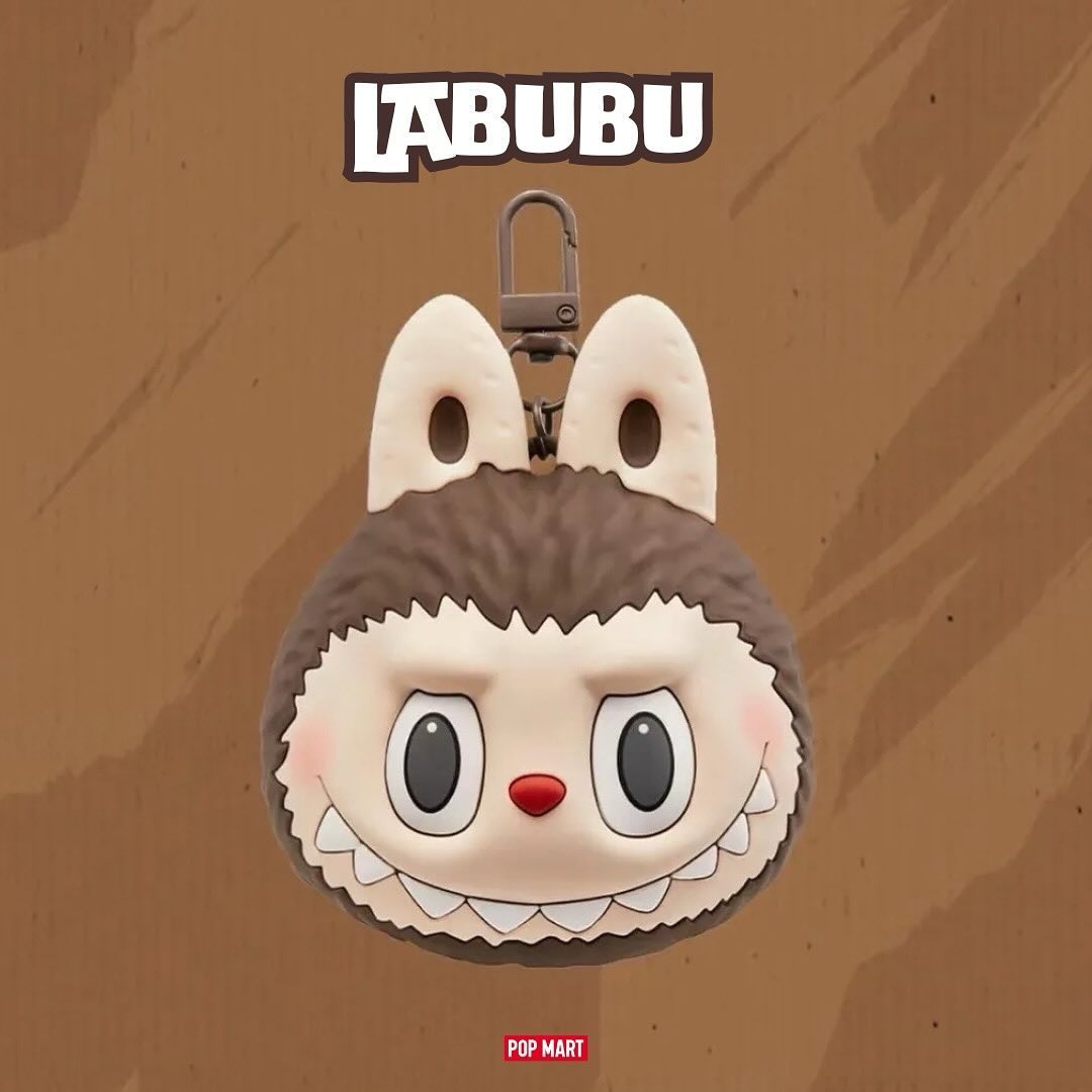 POP MART Authentic THE MONSTERS Labubu Hanging Pouch Head