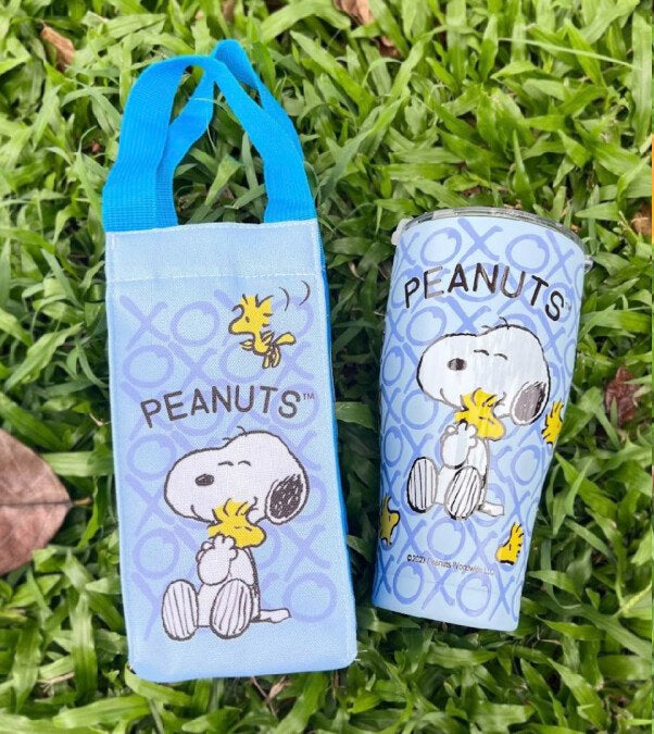 PEANUT SNOOPY© Tumbler Cup With Bag 900ml (Taiwan Edition)