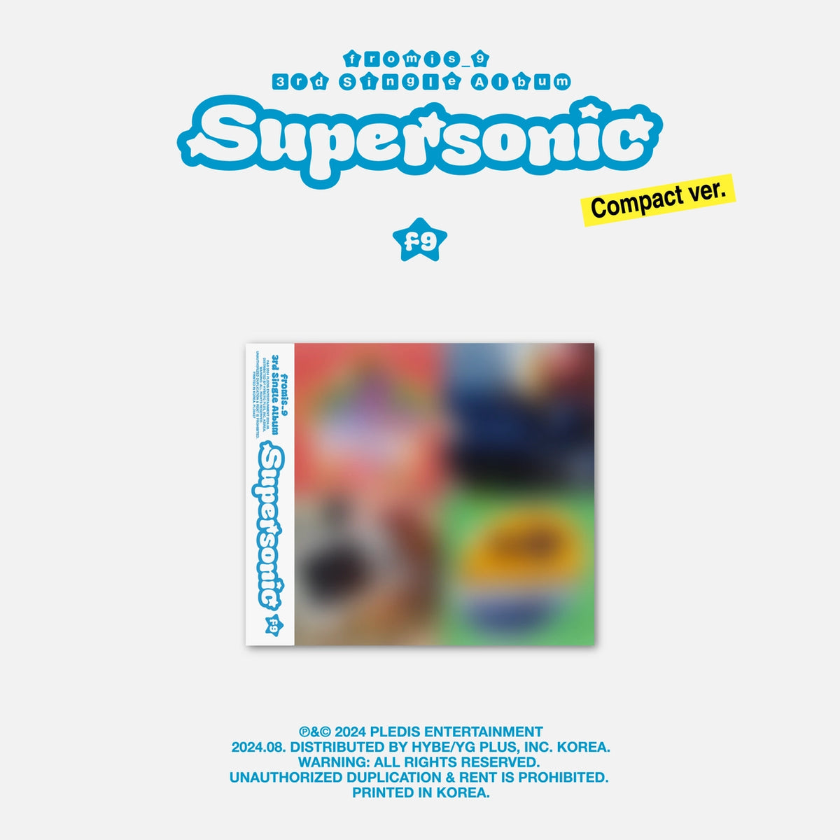 FROMIS_9 3RD SINGLE ALBUM - SUPERSONIC (COMPACT VERSION)