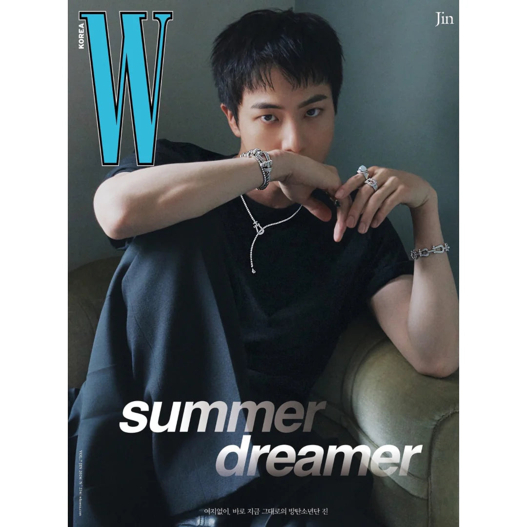 W VOL. 7 JIN 2024 (COVER: BTS JIN) (RANDOM COVER)