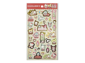 SANRIO© Character Gold Edge Sticker (Japan Limited Edition)