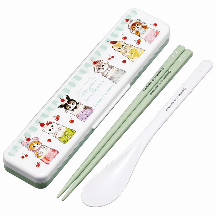 MOFUSAND X SANRIO© Characters Combination Cutlery Set (Japan Edition)