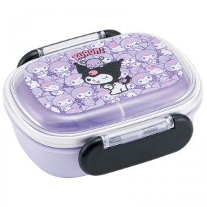 SANRIO© Kuromi Antibacterial Fluffy Lid Tight Lunch Box 270ml (Japan Edition)