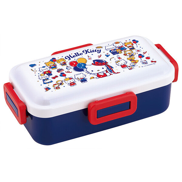 SANRIO© Hello Kitty 50th Anniversary 4-Lock Lunch Box 530ml (Japan Edition)