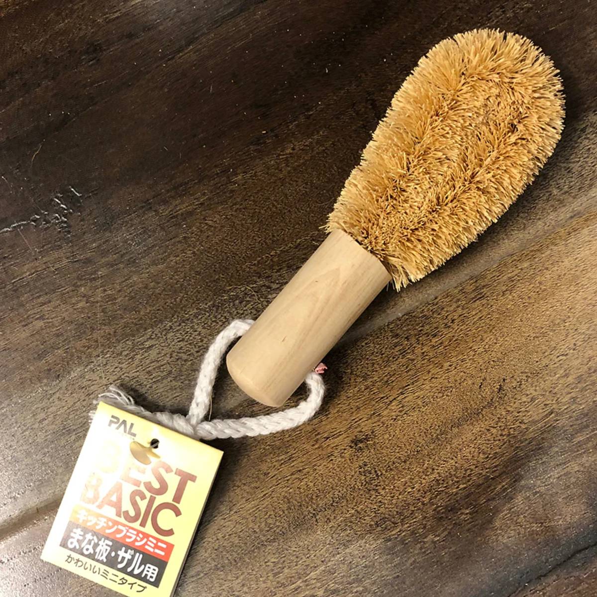 Kitchen Mini Wood Brush 2in1 (Japan Edition)