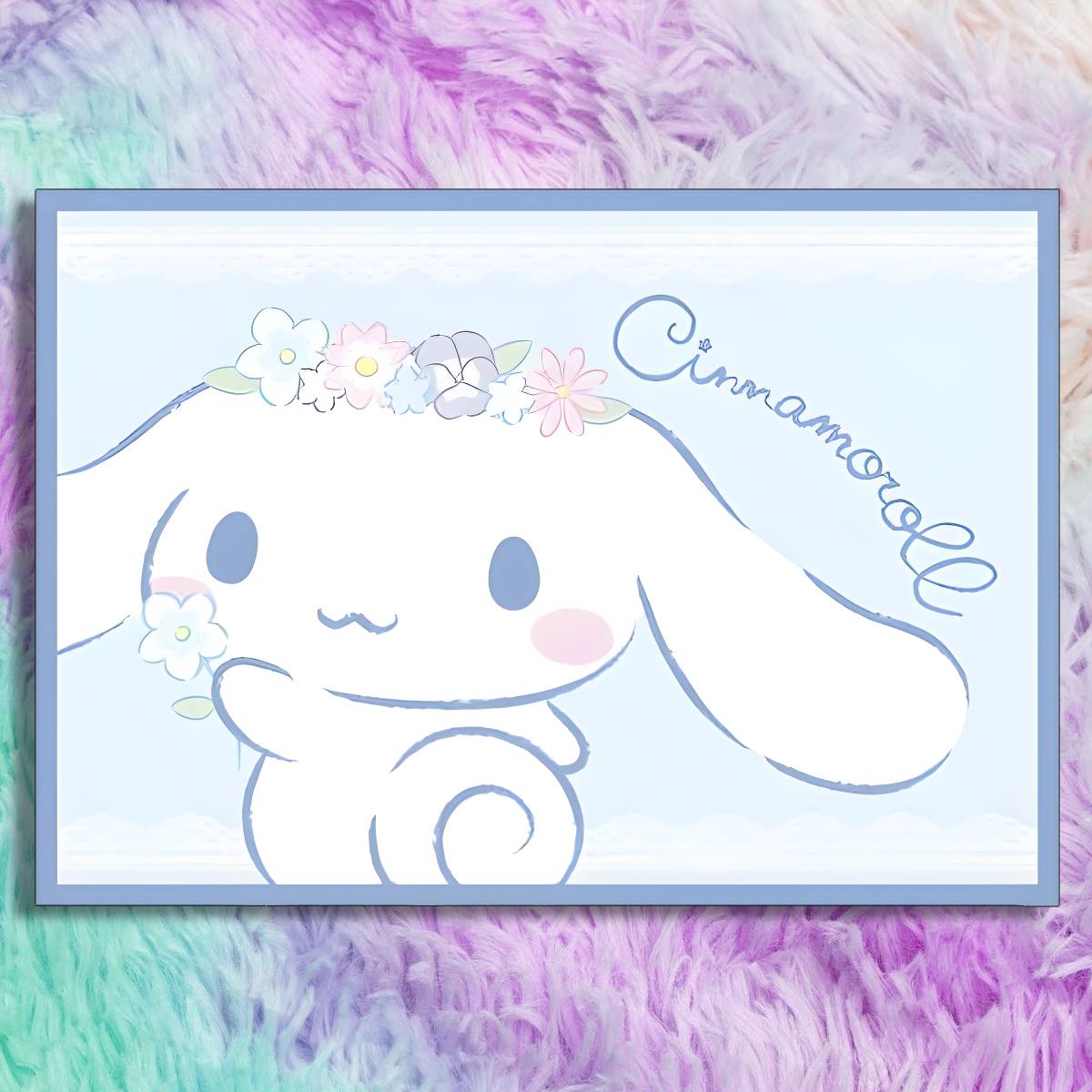 Knee Blanket - Sanrio Cinnamoroll Flower Band (Japan Edition)