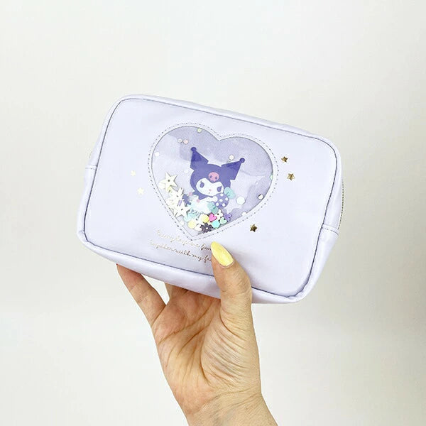 SANRIO© Rectangle Pouch Heart Window (Japan Edition)