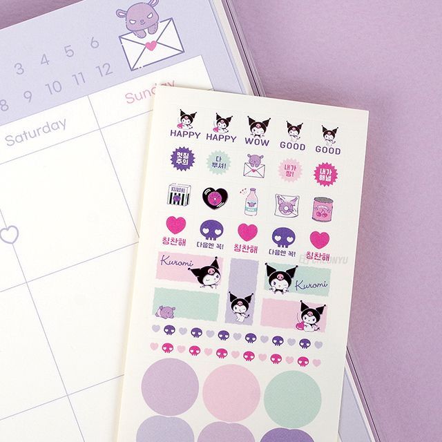 SANRIO© PVC Cover Planner Diary (Korea Edition)