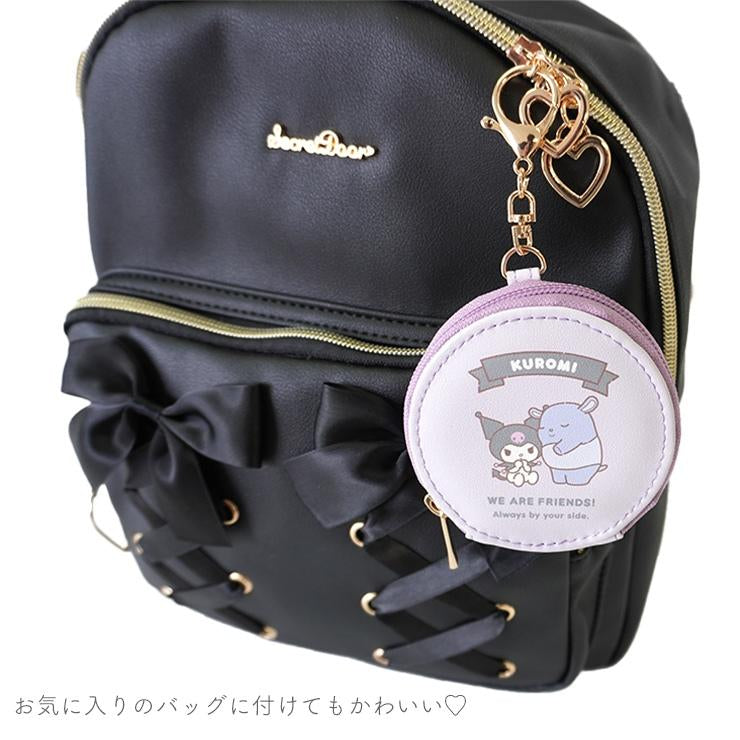 SANRIO© Characters Round Coin Bag with Key Holder (Japan Edition)