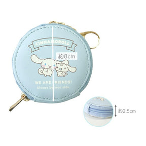 SANRIO© Characters Round Coin Bag with Key Holder (Japan Edition)