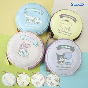 SANRIO© Characters Round Coin Bag with Key Holder (Japan Edition)