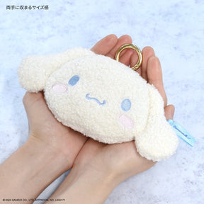 SANRIO© Plush Coin Bag Curly Head (Japan Edition)