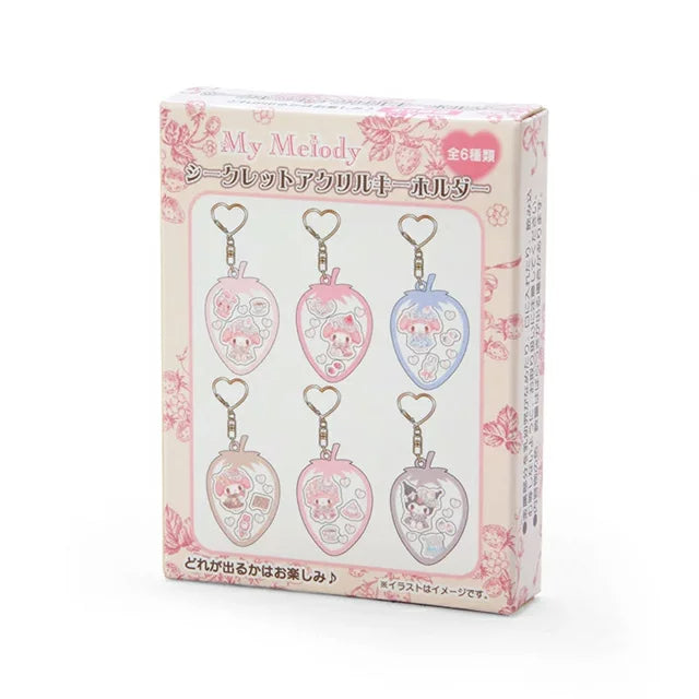 SANRIO© My Melody Strawberry Key Holder Mystery Box 6 Styles (Japan Limited Edition)