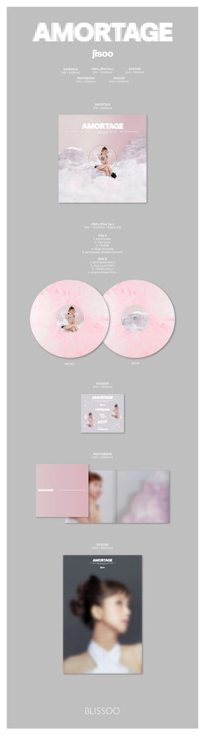 JISOO MINI ALBUM - AMORTAGE (VINYL VER.)