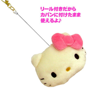 SANRIO© Hello Kitty Head Bow Plush ID Case (Japan Edition)