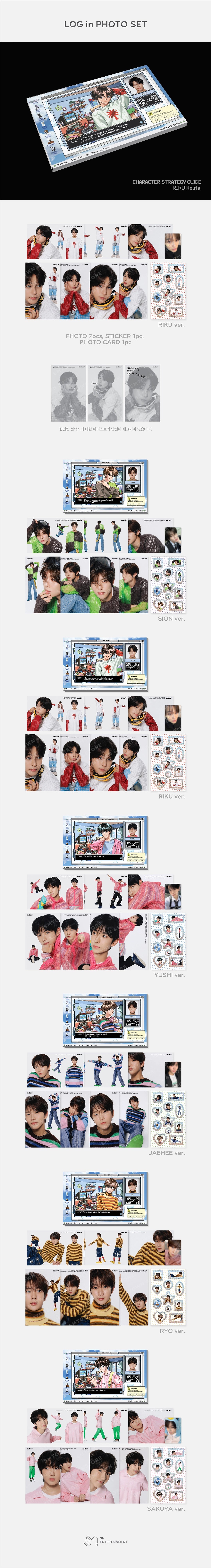 NCT WISH - NCT WISH ASIA TOUR 'LOG in' LOG in PHOTO SET