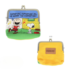 PEANUT SNOOPY© Knob Pouch Embroidered