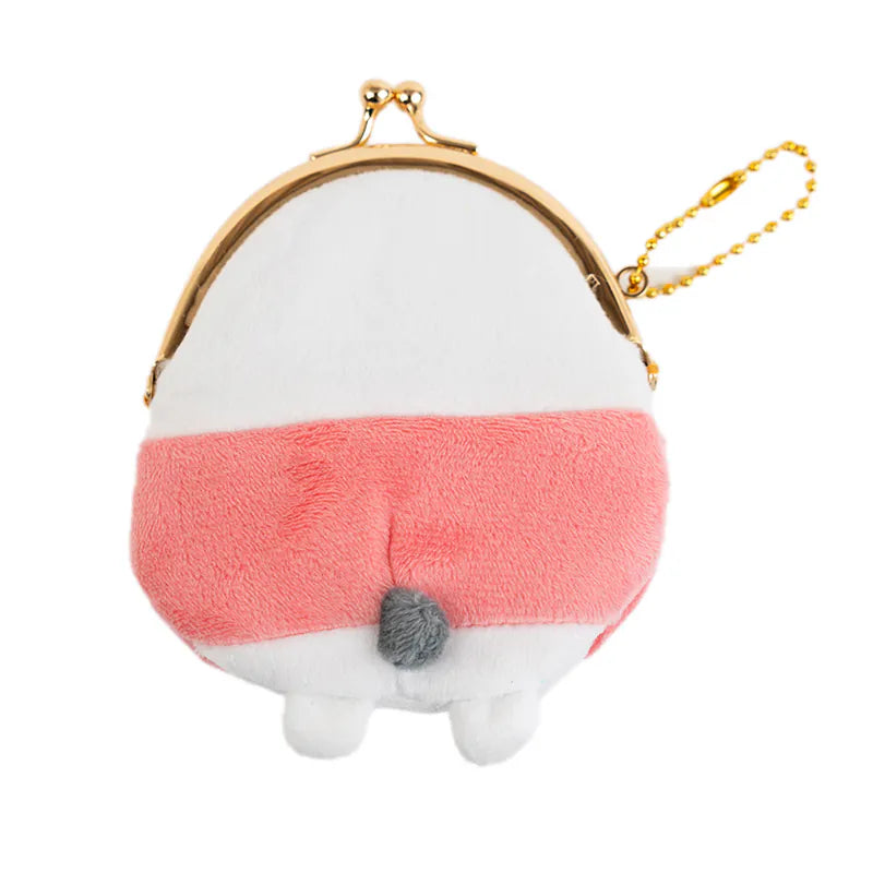 SANRIO© Plush Coin Bag With Heart (Japan Limited Edition)