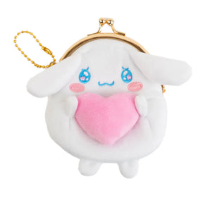 SANRIO© Plush Coin Bag With Heart (Japan Limited Edition)