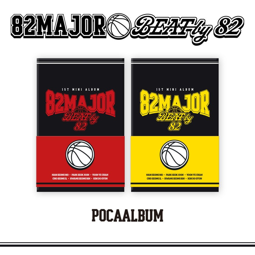 82MAJOR 1ST MINI ALBUM - BEAT BY 82 (POCA ALBUM)