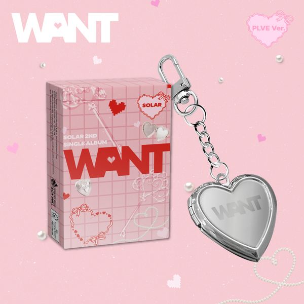 SOLAR 2ND SINGLE ALBUM - WANT (PLVE VER.)