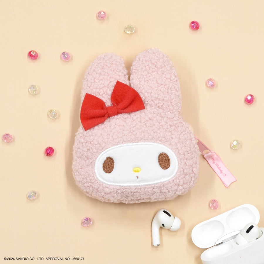 SANRIO© Plush Coin Bag Curly Head (Japan Edition)