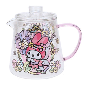 SANRIO© Characters 7-11 Stained Glass Tea Pot