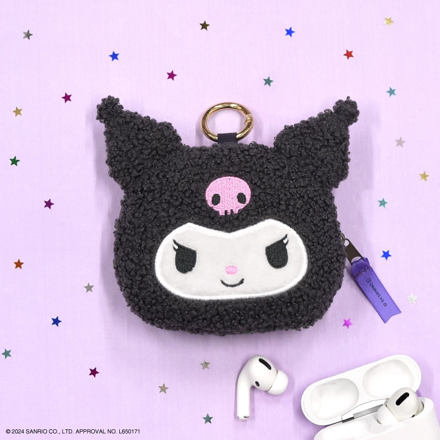 SANRIO© Plush Coin Bag Curly Head (Japan Edition)