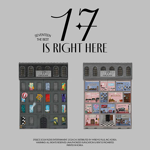 SEVENTEEN - BEST ALBUM “17 IS RIGHT HERE”