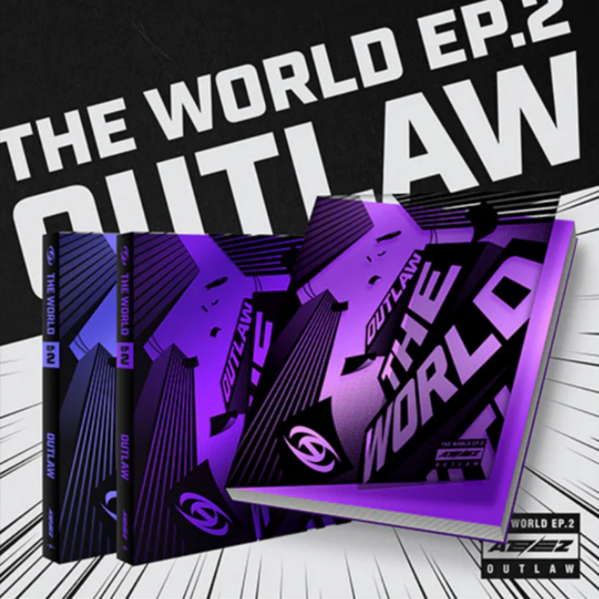 ATEEZ Mini Album Vol. 9 - THE WORLD EP.2 : OUTLAW