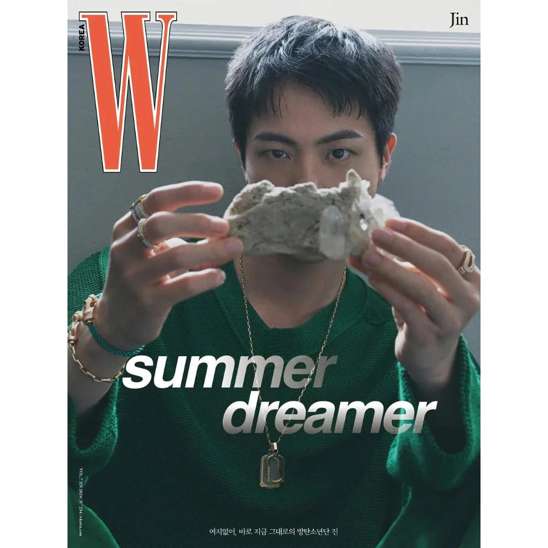 W VOL. 7 JIN 2024 (COVER: BTS JIN) (RANDOM COVER)