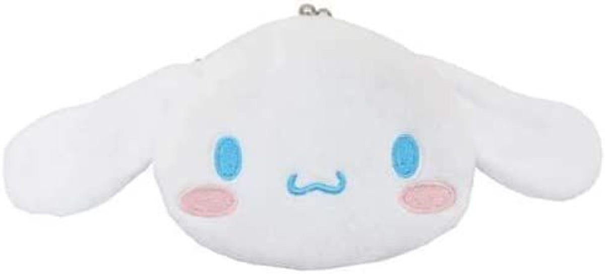 SANRIO© Plush Head Coin Bag with Knob (Japan Edition)