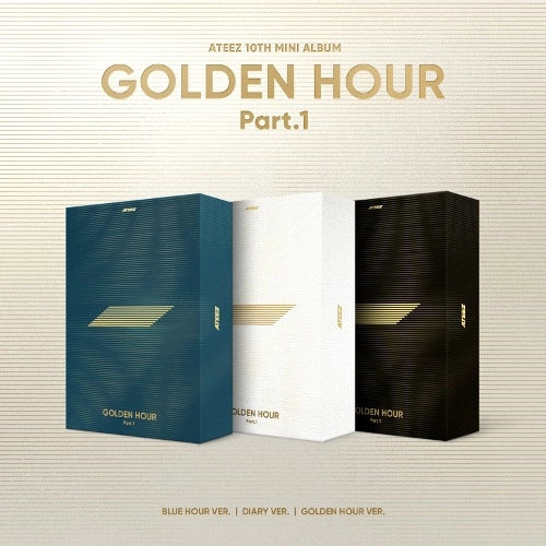 ATEEZ 10TH MINI ALBUM - GOLDEN HOUR : PART.1