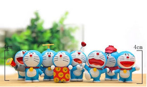 DORAEMON Tools Figure Set 8in1