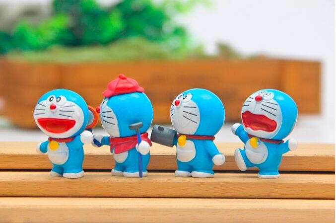 DORAEMON Tools Figure Set 8in1