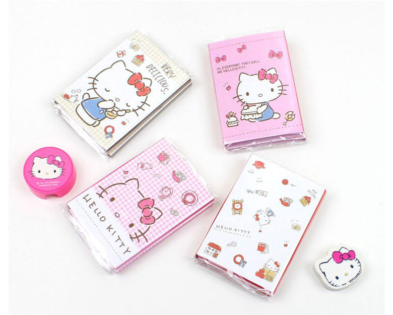 SANRIO© Hello Kitty Sticky Memo Set (Korea Edition)