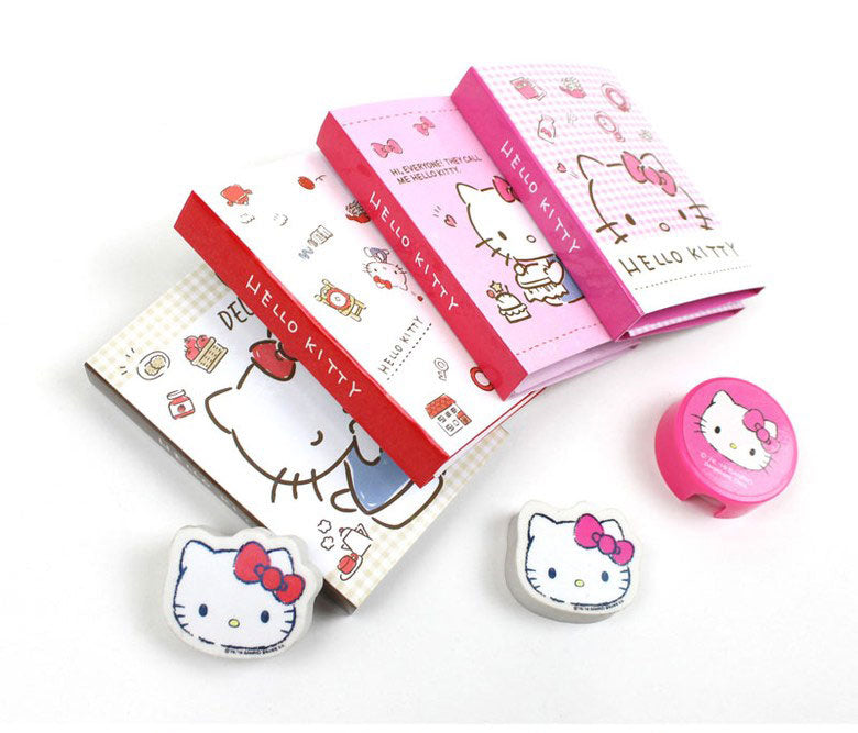 SANRIO© Hello Kitty Sticky Memo Set (Korea Edition)