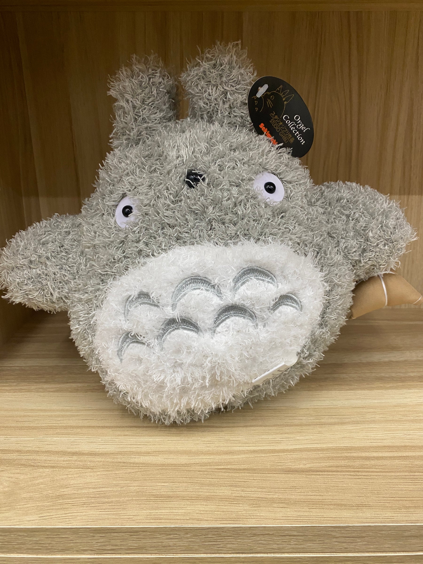 TOTORO© Plush Grey With Rice