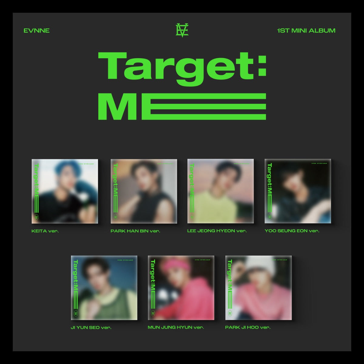 EVNNE Mini Album Vol. 1 - Target: ME (Digipack Version)