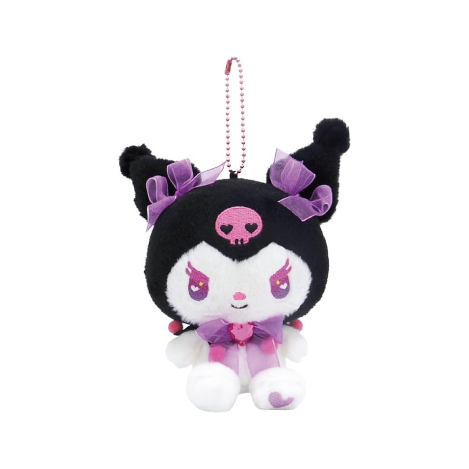 SANRIO© Kuromi Ribbon Hanging Plush (Japan Edition)