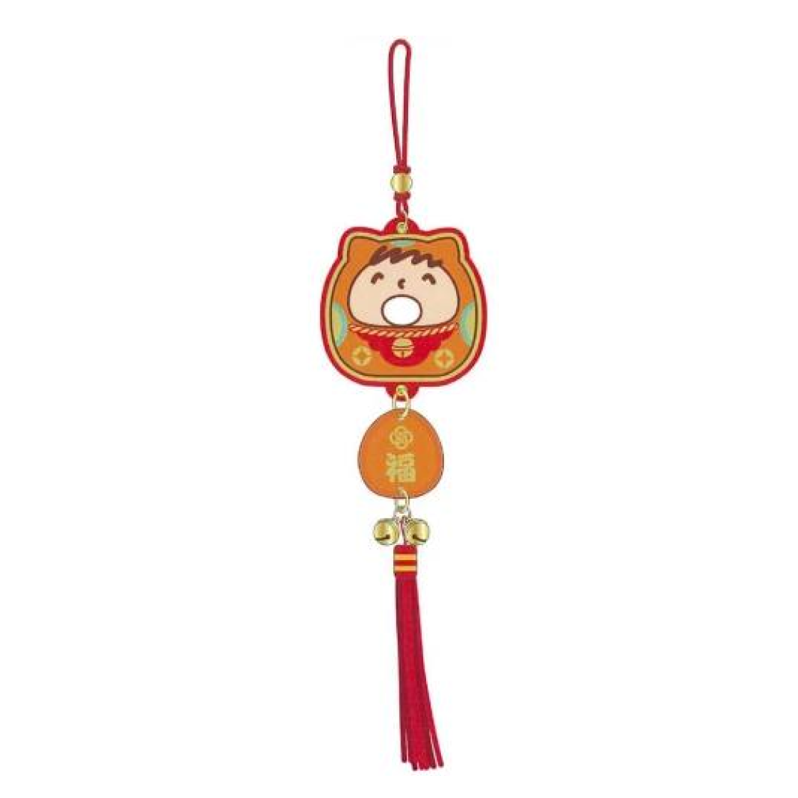 SANRIO© Character Lunar New Year Hanging Daruma Small (Hong Kong Edition)